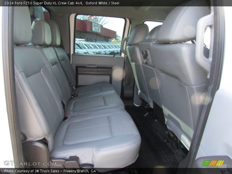Oxford White / Steel 2014 Ford F250 Super Duty XL Crew Cab 4x4