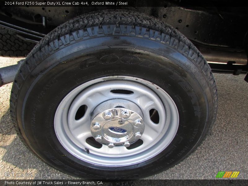 Oxford White / Steel 2014 Ford F250 Super Duty XL Crew Cab 4x4