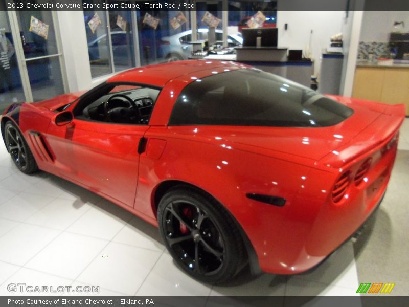 Torch Red / Red 2013 Chevrolet Corvette Grand Sport Coupe
