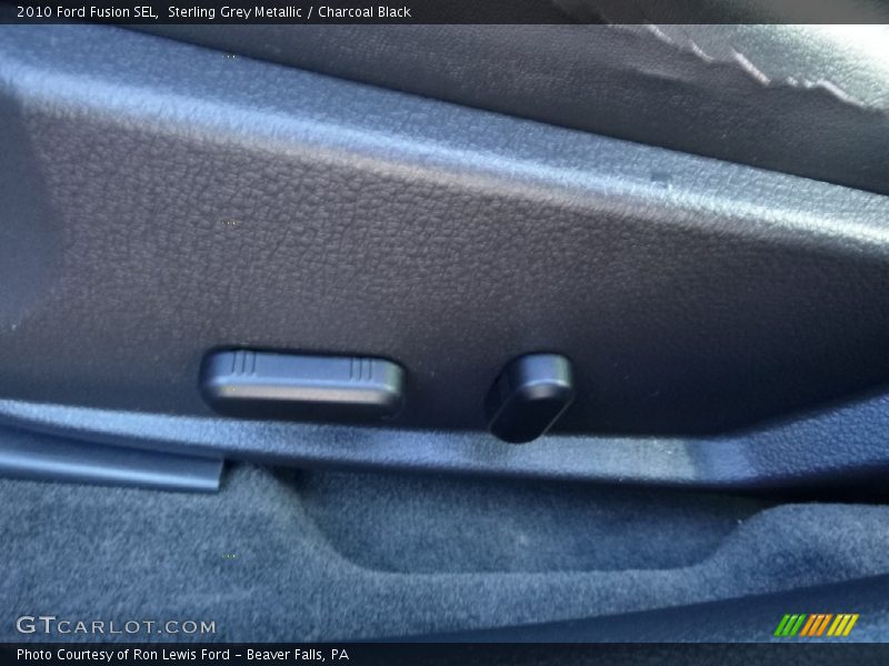 Sterling Grey Metallic / Charcoal Black 2010 Ford Fusion SEL