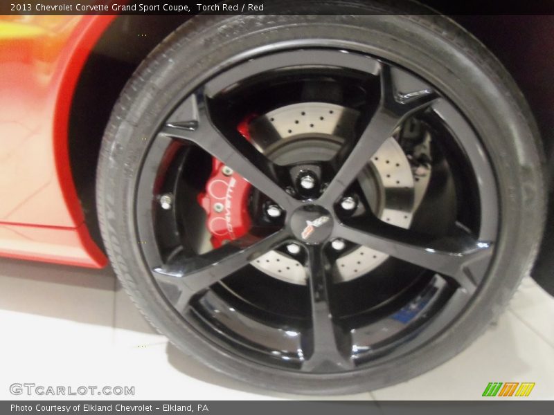 Torch Red / Red 2013 Chevrolet Corvette Grand Sport Coupe