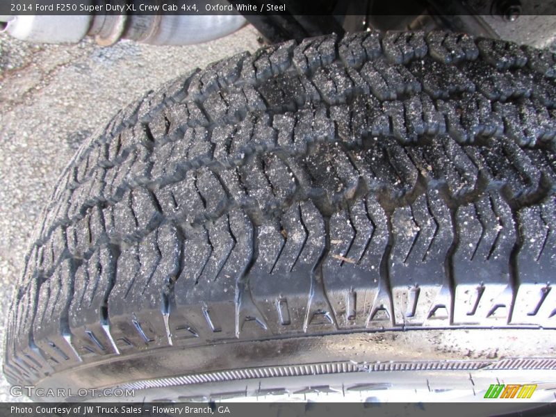 Oxford White / Steel 2014 Ford F250 Super Duty XL Crew Cab 4x4