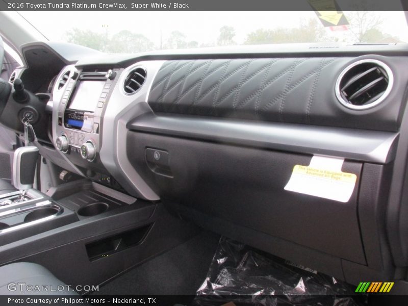 Dashboard of 2016 Tundra Platinum CrewMax