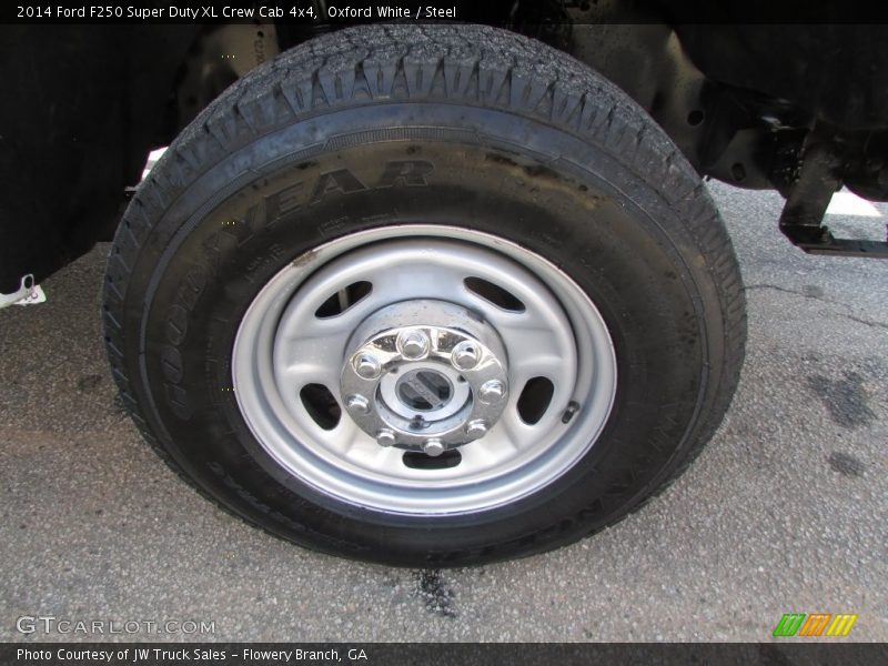 Oxford White / Steel 2014 Ford F250 Super Duty XL Crew Cab 4x4