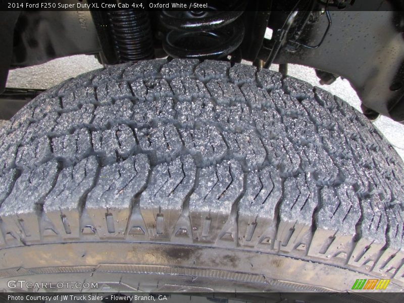 Oxford White / Steel 2014 Ford F250 Super Duty XL Crew Cab 4x4