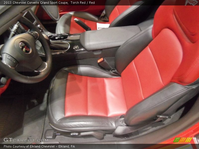 Torch Red / Red 2013 Chevrolet Corvette Grand Sport Coupe