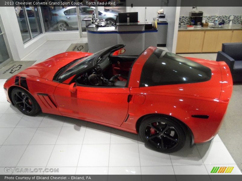 Torch Red / Red 2013 Chevrolet Corvette Grand Sport Coupe