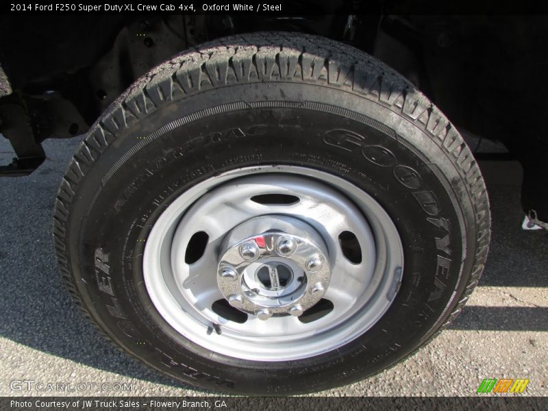 Oxford White / Steel 2014 Ford F250 Super Duty XL Crew Cab 4x4