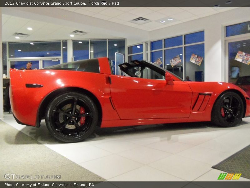 Torch Red / Red 2013 Chevrolet Corvette Grand Sport Coupe