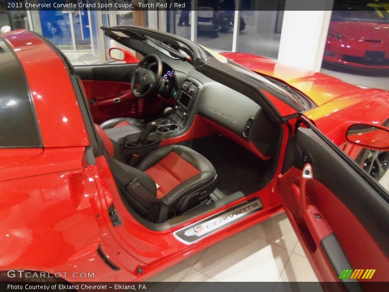 Torch Red / Red 2013 Chevrolet Corvette Grand Sport Coupe
