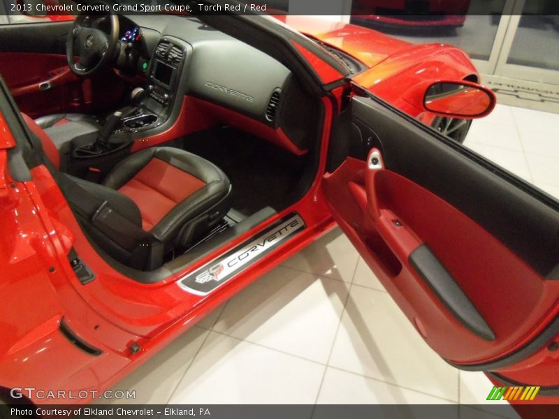 Torch Red / Red 2013 Chevrolet Corvette Grand Sport Coupe