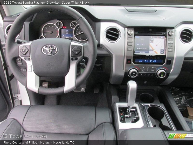 Dashboard of 2016 Tundra Platinum CrewMax