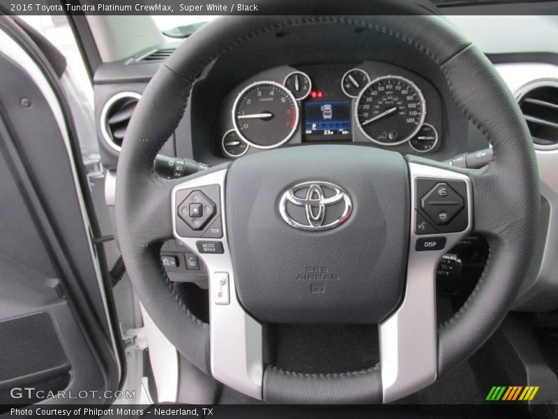  2016 Tundra Platinum CrewMax Steering Wheel