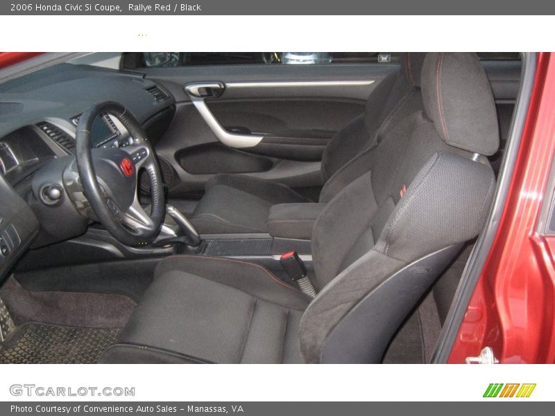 Rallye Red / Black 2006 Honda Civic Si Coupe