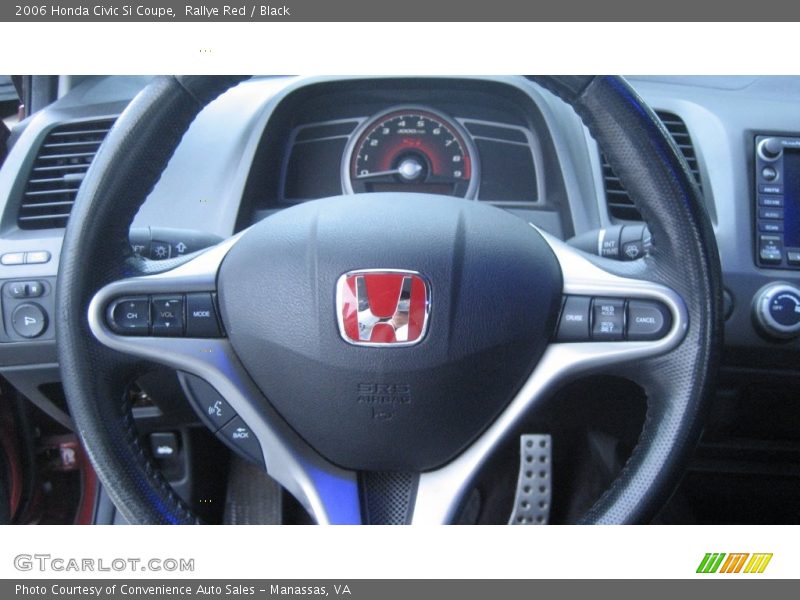 Rallye Red / Black 2006 Honda Civic Si Coupe