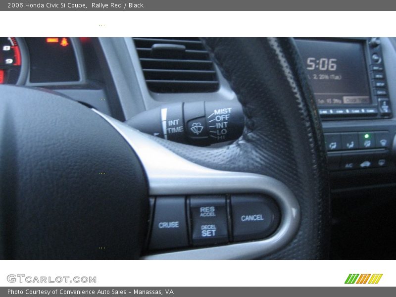 Rallye Red / Black 2006 Honda Civic Si Coupe
