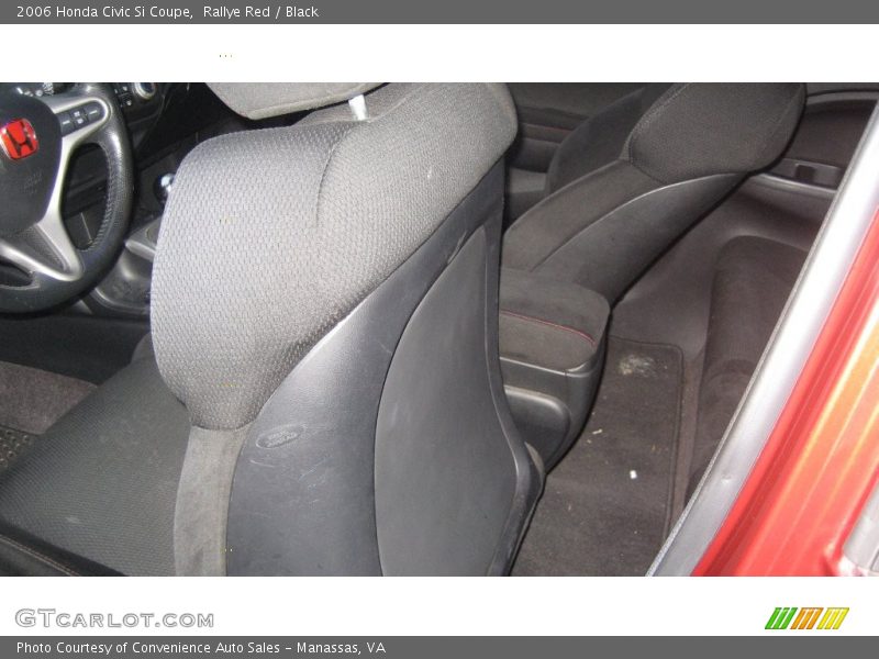 Rallye Red / Black 2006 Honda Civic Si Coupe