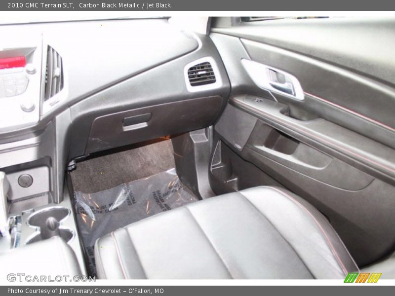 Carbon Black Metallic / Jet Black 2010 GMC Terrain SLT