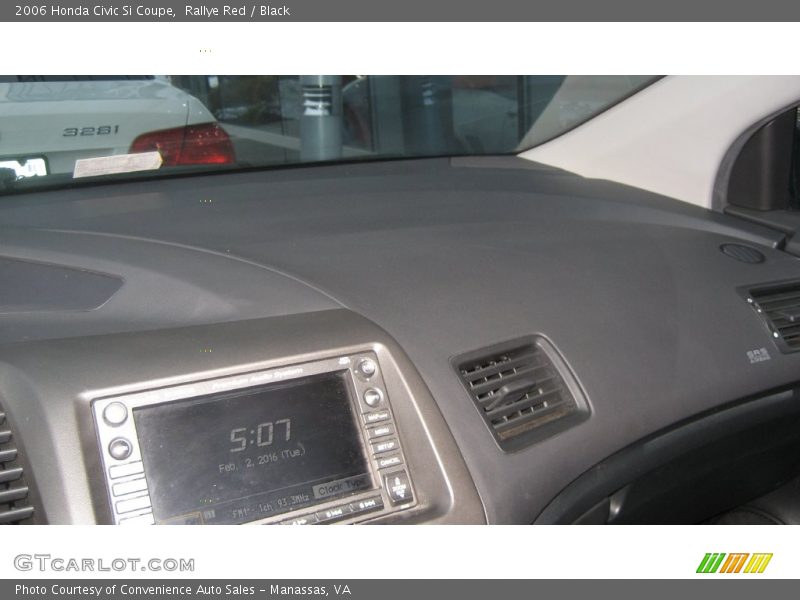 Rallye Red / Black 2006 Honda Civic Si Coupe