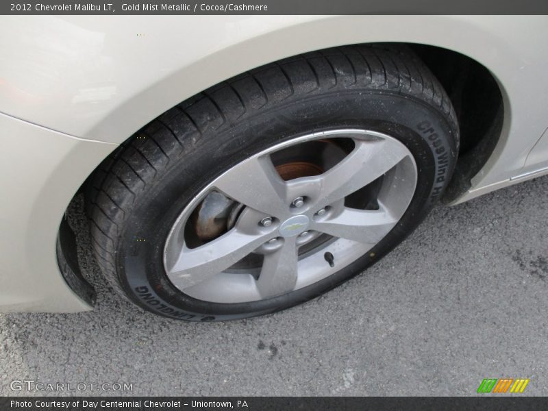 Gold Mist Metallic / Cocoa/Cashmere 2012 Chevrolet Malibu LT