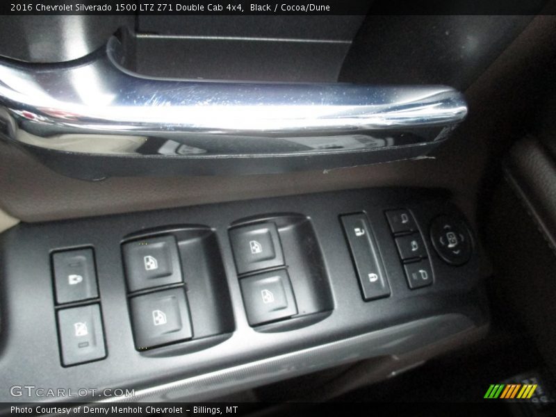 Black / Cocoa/Dune 2016 Chevrolet Silverado 1500 LTZ Z71 Double Cab 4x4