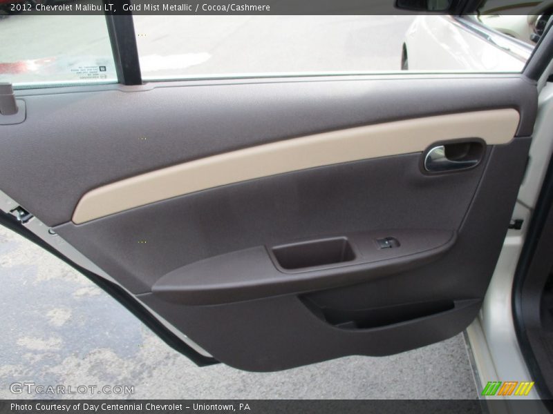 Gold Mist Metallic / Cocoa/Cashmere 2012 Chevrolet Malibu LT