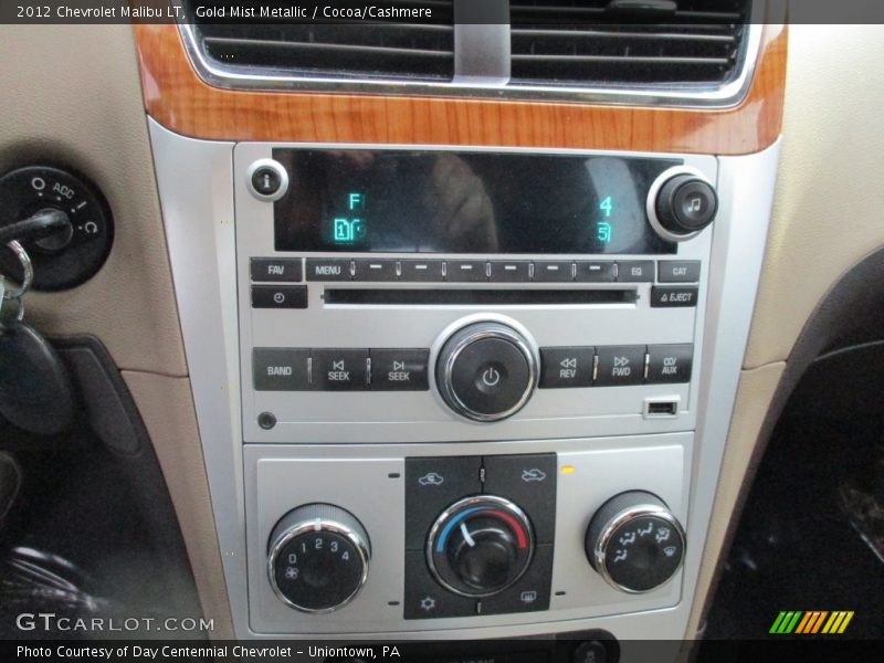 Gold Mist Metallic / Cocoa/Cashmere 2012 Chevrolet Malibu LT