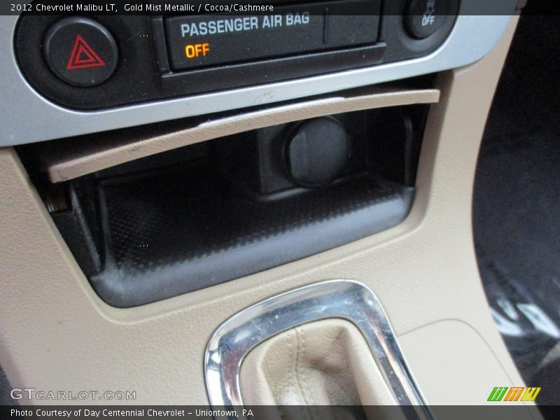 Gold Mist Metallic / Cocoa/Cashmere 2012 Chevrolet Malibu LT