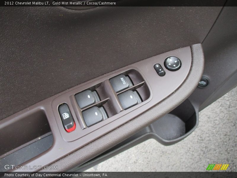 Gold Mist Metallic / Cocoa/Cashmere 2012 Chevrolet Malibu LT