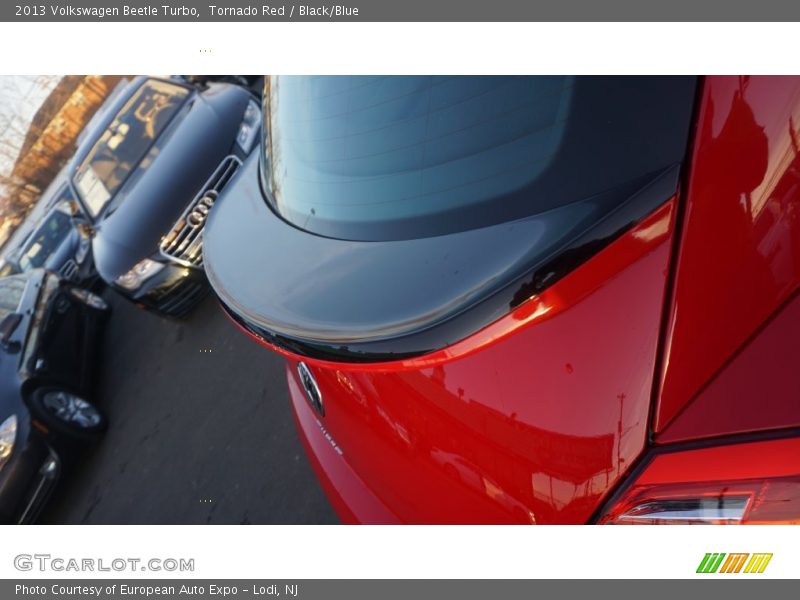 Tornado Red / Black/Blue 2013 Volkswagen Beetle Turbo