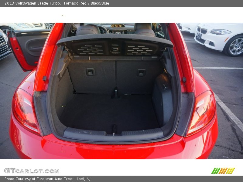 Tornado Red / Black/Blue 2013 Volkswagen Beetle Turbo