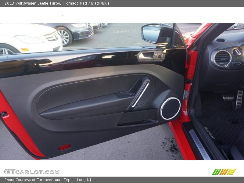 Tornado Red / Black/Blue 2013 Volkswagen Beetle Turbo
