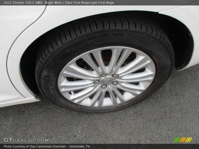 Bright White / Dark Frost Beige/Light Frost Beige 2013 Chrysler 300 C AWD