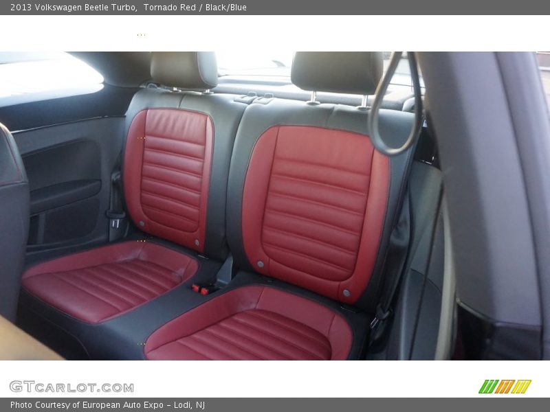 Tornado Red / Black/Blue 2013 Volkswagen Beetle Turbo