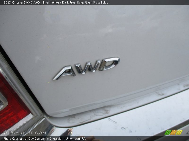 Bright White / Dark Frost Beige/Light Frost Beige 2013 Chrysler 300 C AWD