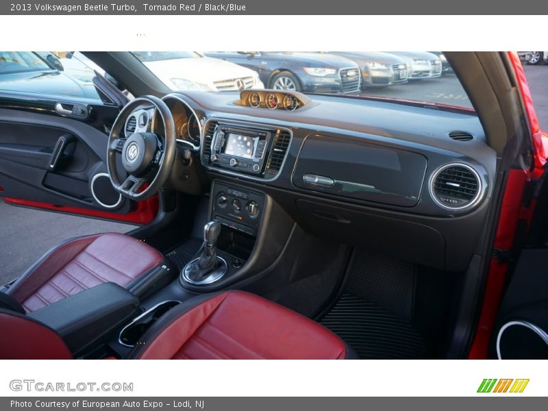 Tornado Red / Black/Blue 2013 Volkswagen Beetle Turbo