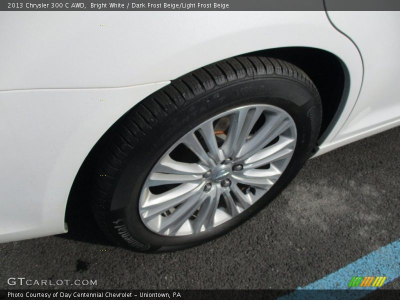 Bright White / Dark Frost Beige/Light Frost Beige 2013 Chrysler 300 C AWD