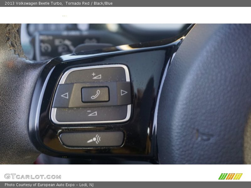 Tornado Red / Black/Blue 2013 Volkswagen Beetle Turbo