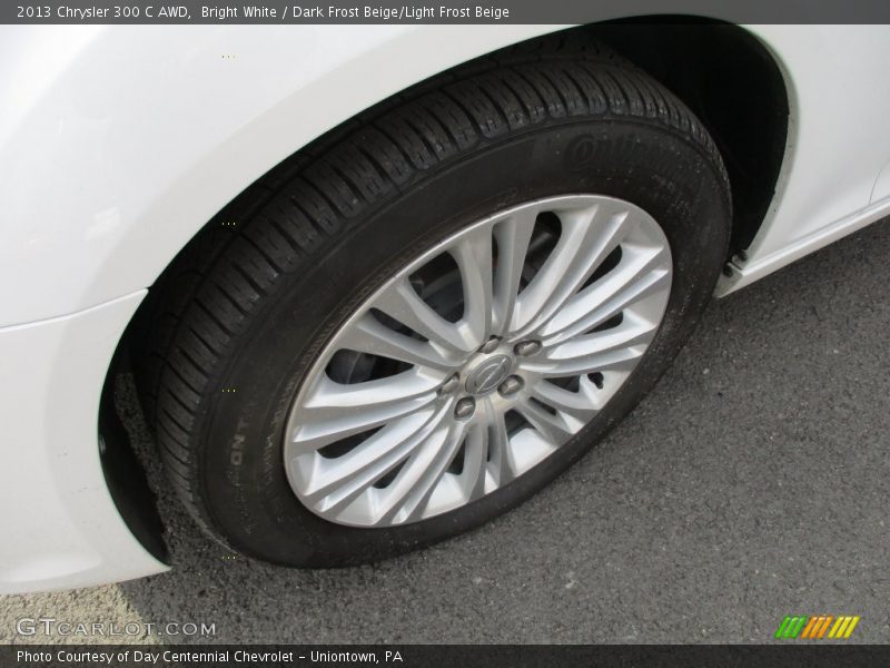 Bright White / Dark Frost Beige/Light Frost Beige 2013 Chrysler 300 C AWD