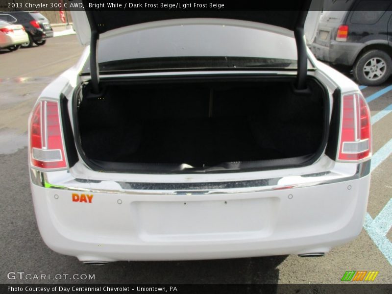 Bright White / Dark Frost Beige/Light Frost Beige 2013 Chrysler 300 C AWD