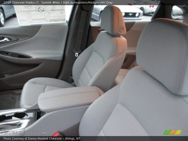 Summit White / Dark Atmosphere/Medium Ash Gray 2016 Chevrolet Malibu LT