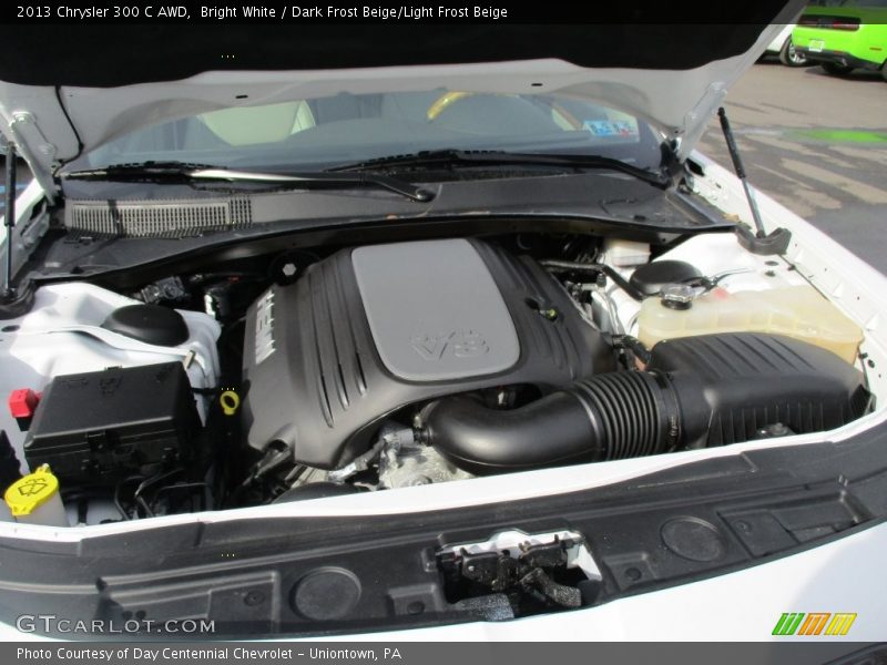 Bright White / Dark Frost Beige/Light Frost Beige 2013 Chrysler 300 C AWD