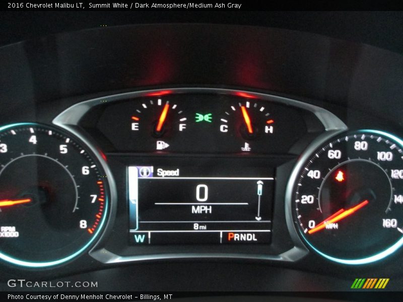 Summit White / Dark Atmosphere/Medium Ash Gray 2016 Chevrolet Malibu LT