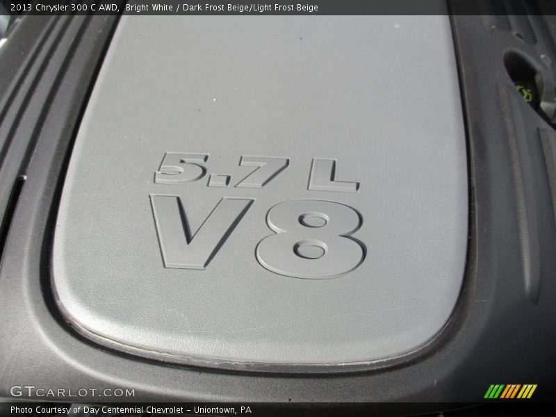 Bright White / Dark Frost Beige/Light Frost Beige 2013 Chrysler 300 C AWD
