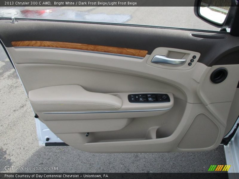 Bright White / Dark Frost Beige/Light Frost Beige 2013 Chrysler 300 C AWD