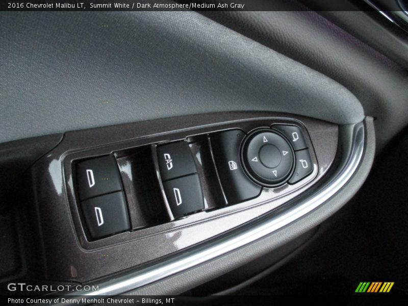 Summit White / Dark Atmosphere/Medium Ash Gray 2016 Chevrolet Malibu LT