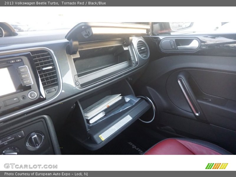 Tornado Red / Black/Blue 2013 Volkswagen Beetle Turbo