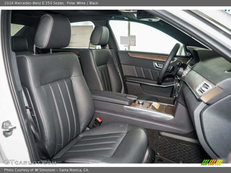 Polar White / Black 2016 Mercedes-Benz E 350 Sedan