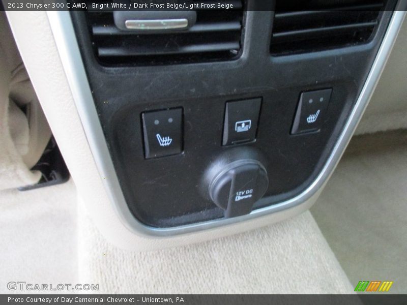 Bright White / Dark Frost Beige/Light Frost Beige 2013 Chrysler 300 C AWD