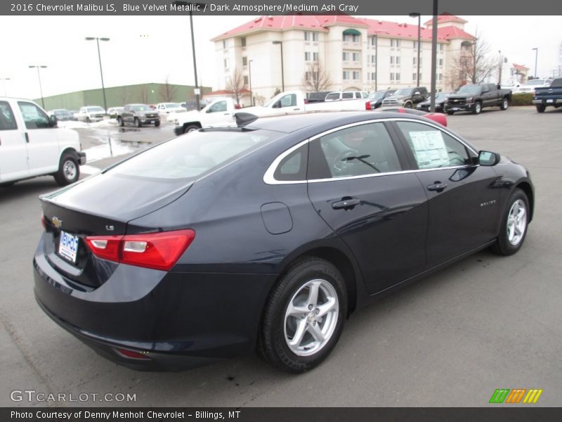 Blue Velvet Metallic / Dark Atmosphere/Medium Ash Gray 2016 Chevrolet Malibu LS